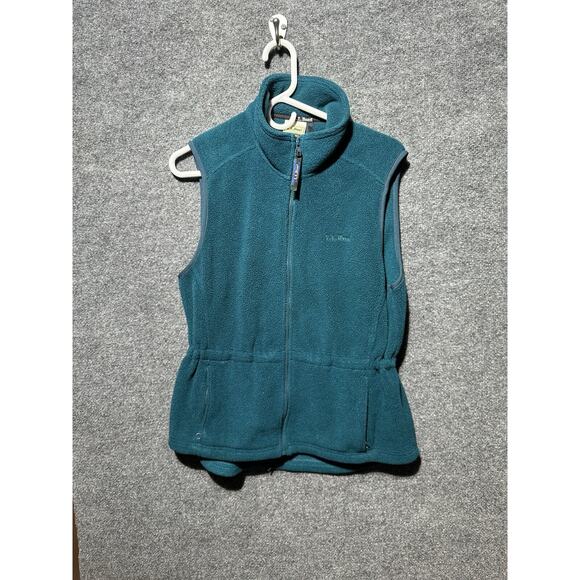 L.L. Bean Jackets & Blazers - LL Bean Jacket Womens Medium Vintage Fleece Vest Outdoors Hiking Camping Travel